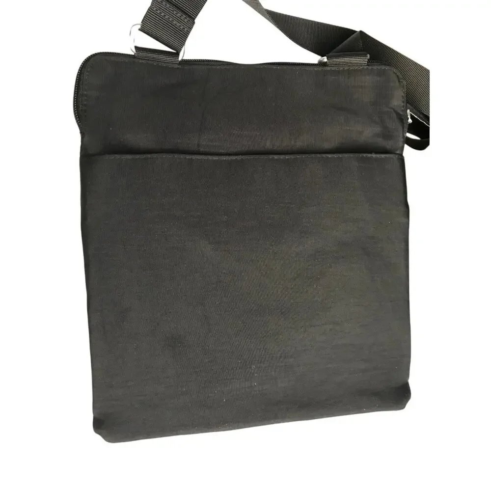 Baggallini NWT Black Crossbody Bag Lightweight Travel Purse RFID Organizer